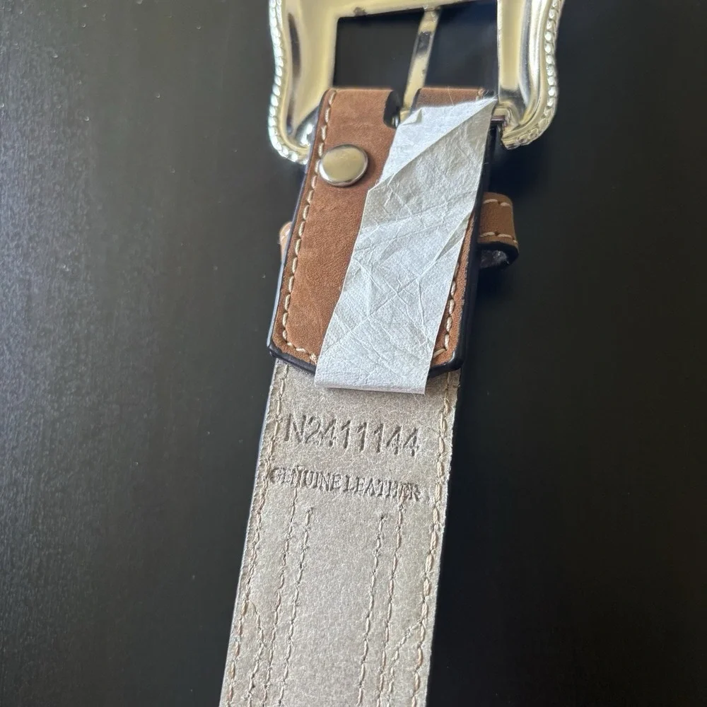 Nocona Western‎ Studded Belt Woven Southwest Style Size 40 (46